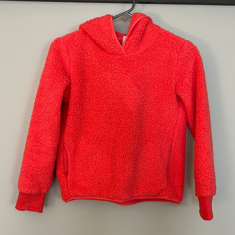 Athleta Girl Sherpa Hoodie Medium 8-10